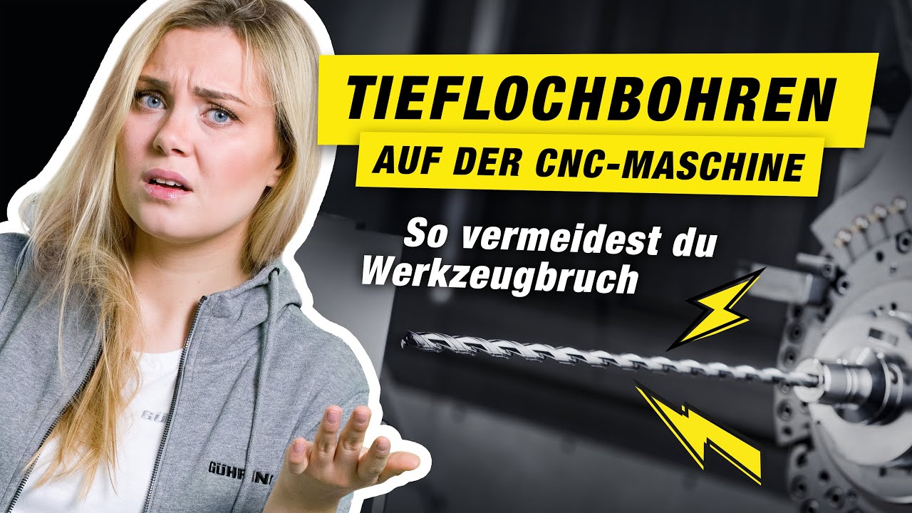 Tieflochbohren auf der CNC-Maschine: So vermeidest du Werkzeugbruch