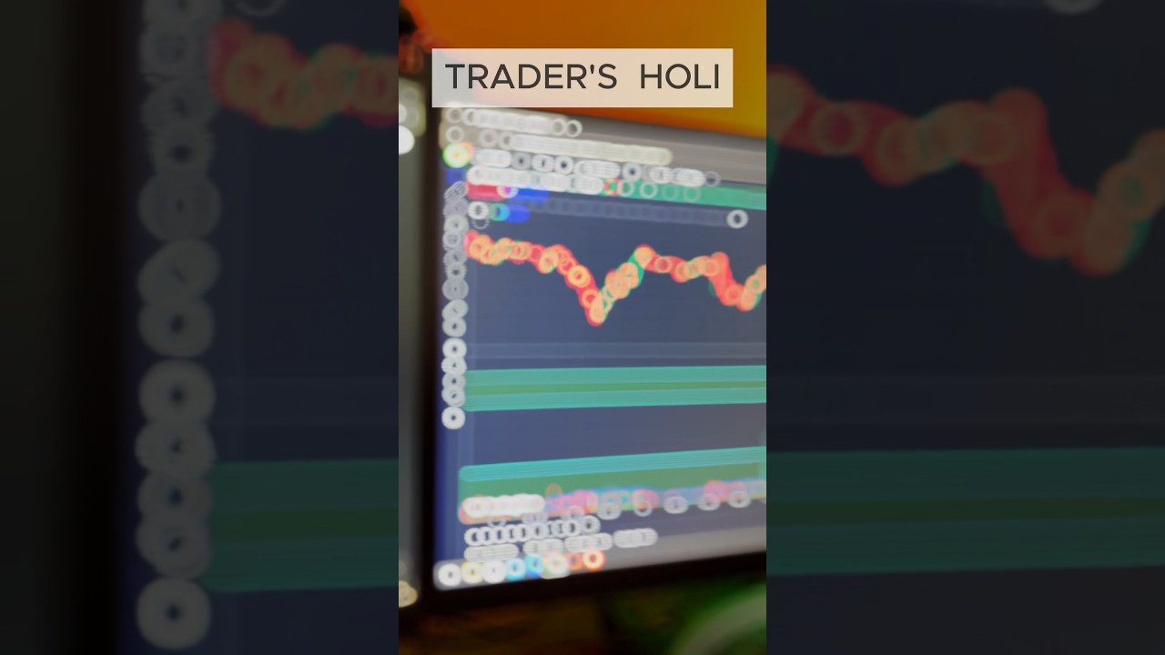 Trader&rsquo;s holi 🥵🫣#shortsfeed #shorts #holi #trading #stockmarket #forex #crypto #tradingstrategy