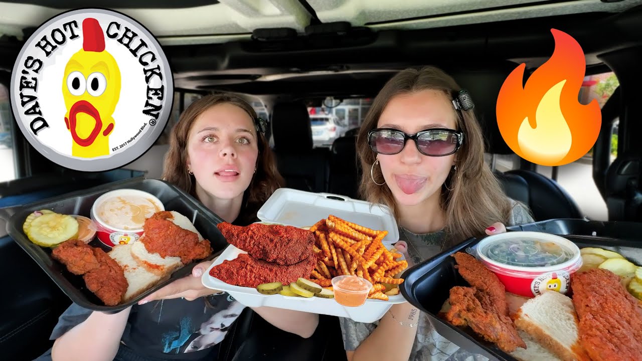 Eat Daves Hot Chicken With us 🐓