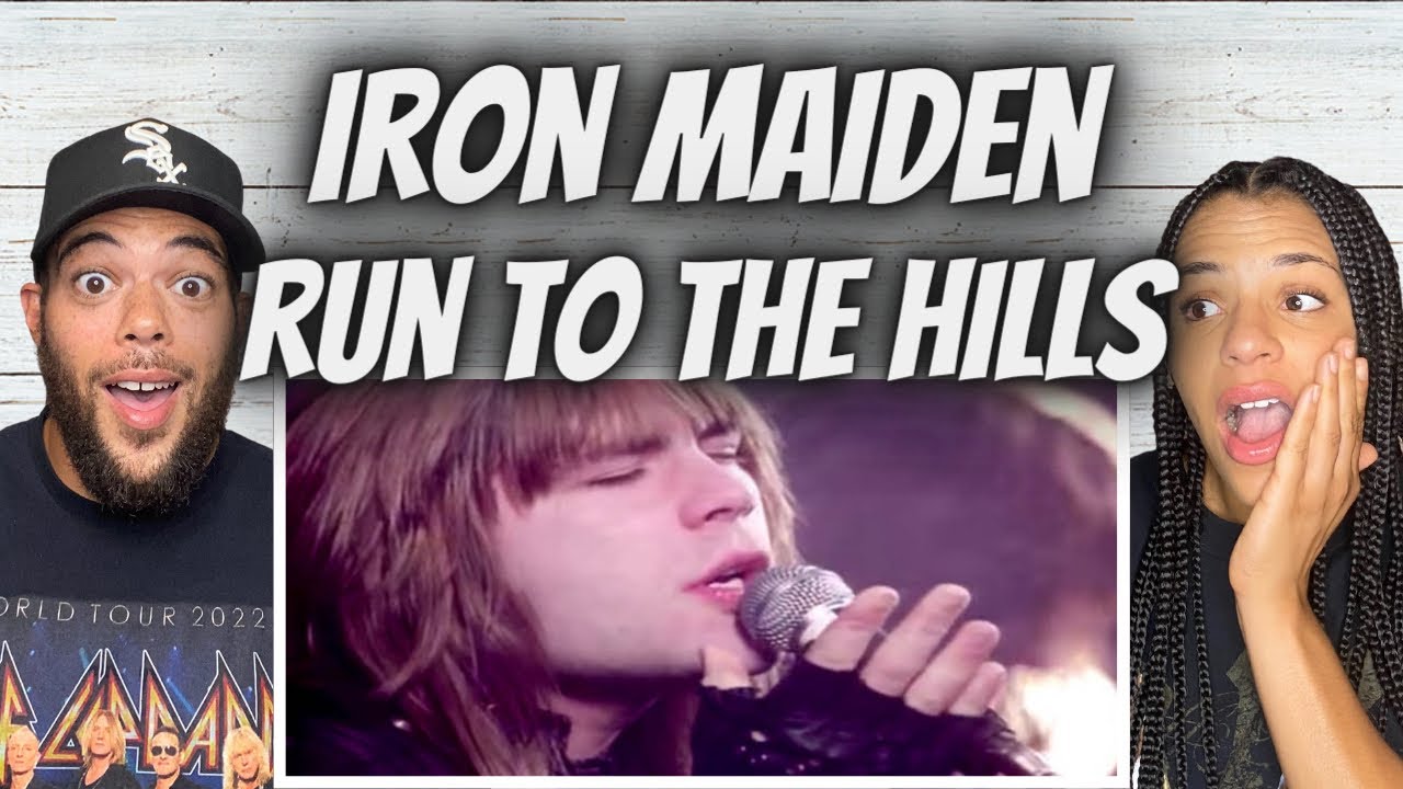 WOAH!| FIRST TIME HEARING Iron Maiden -  Run To The Hills REACTION