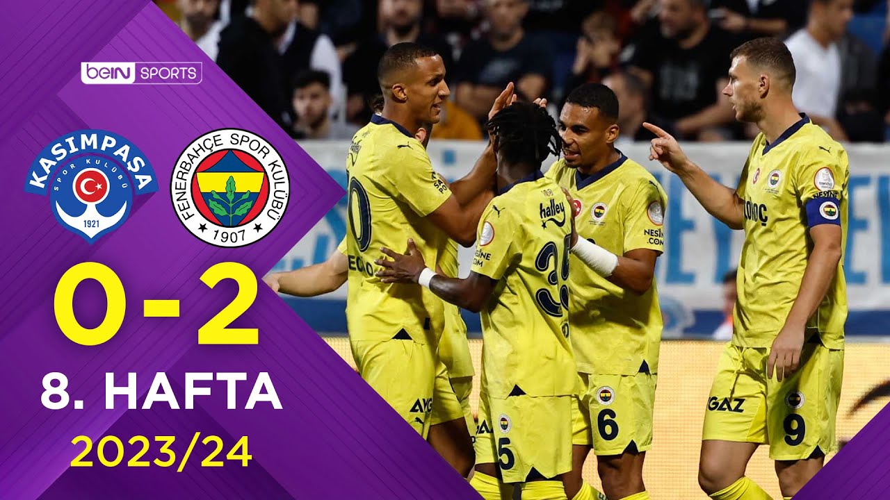 Kasımpaşa (0-2) Fenerbahçe | 8. Hafta - Trendyol Süper Lig 2023/2024
