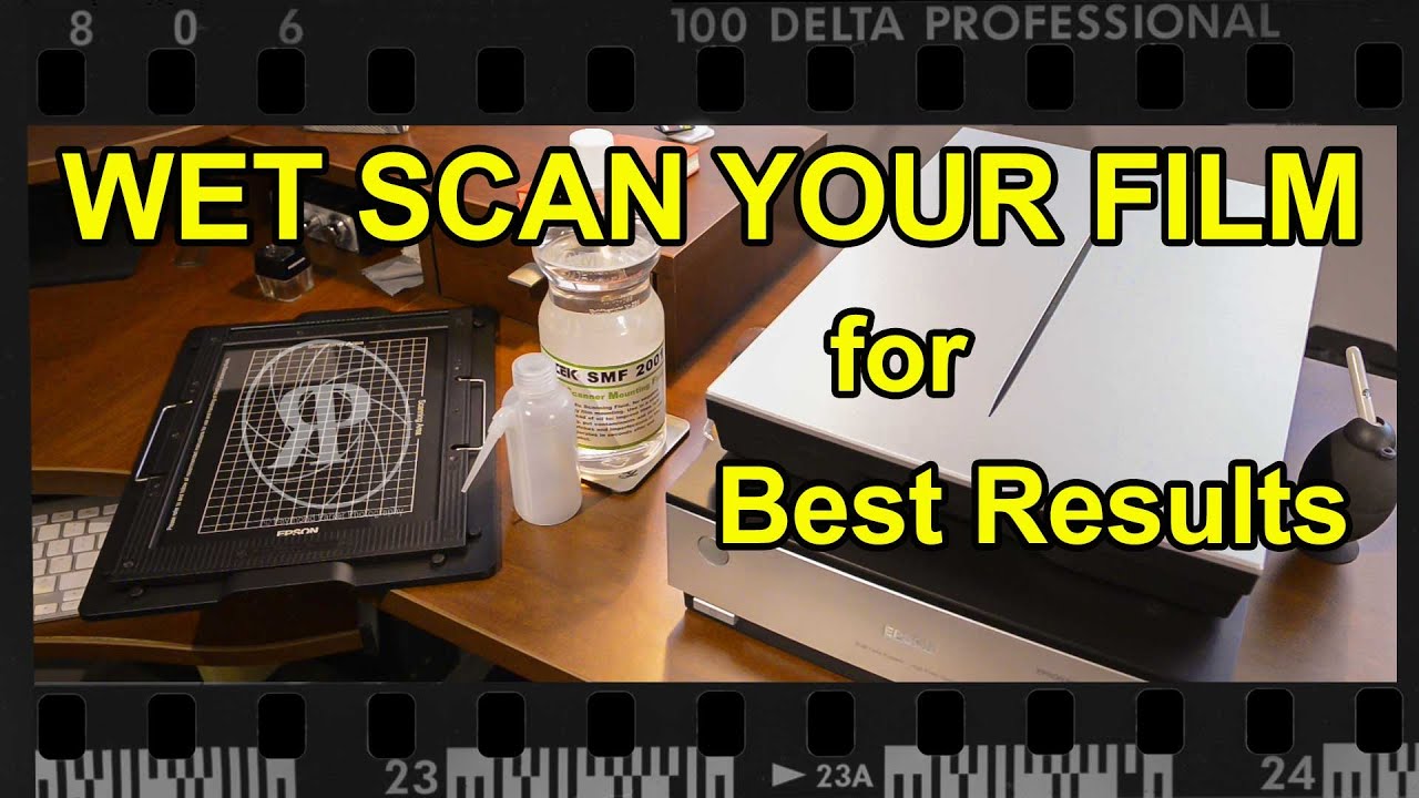 Wet Scanning With The Epson Perfection V750 Pro