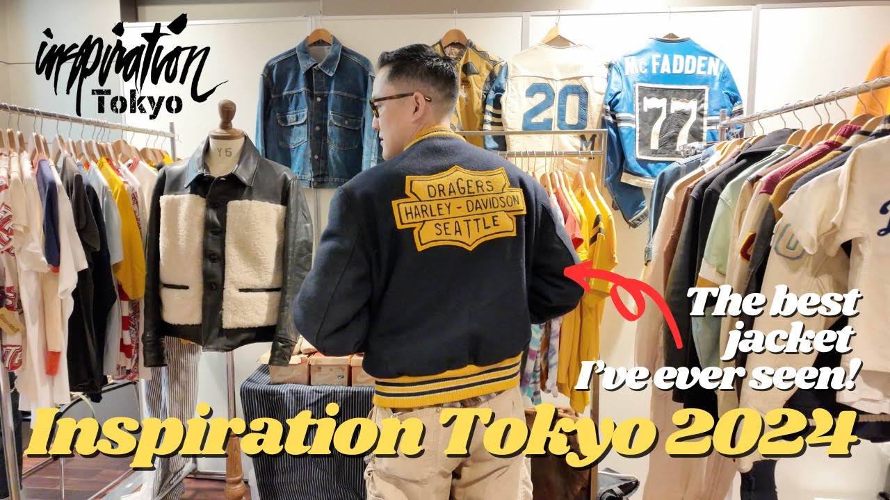 Inspiration Tokyo 2024 - A Museum-Worthy Collection of Vintage Clothing Gathers in Tokyo!