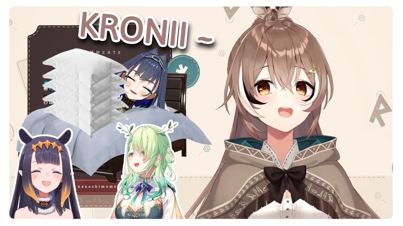 Mumei, Ina y Fauna intentaron despertar a Kronii pero termino siendo una broma [HoloEN][Sub Español]