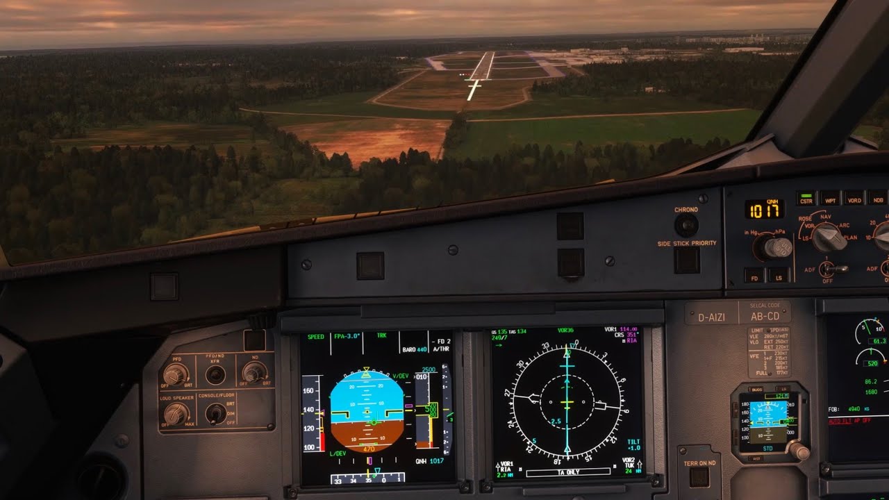 Airbus A320 Flight Training | EDDW - EVRA | FENIX | MSFS
