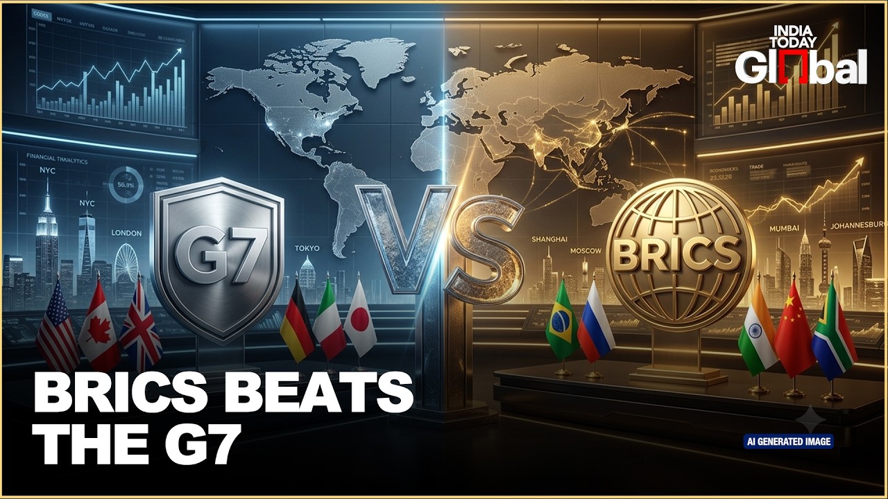 BRICS vs G7: How the Global South Has Overtaken the West in Economic Power
