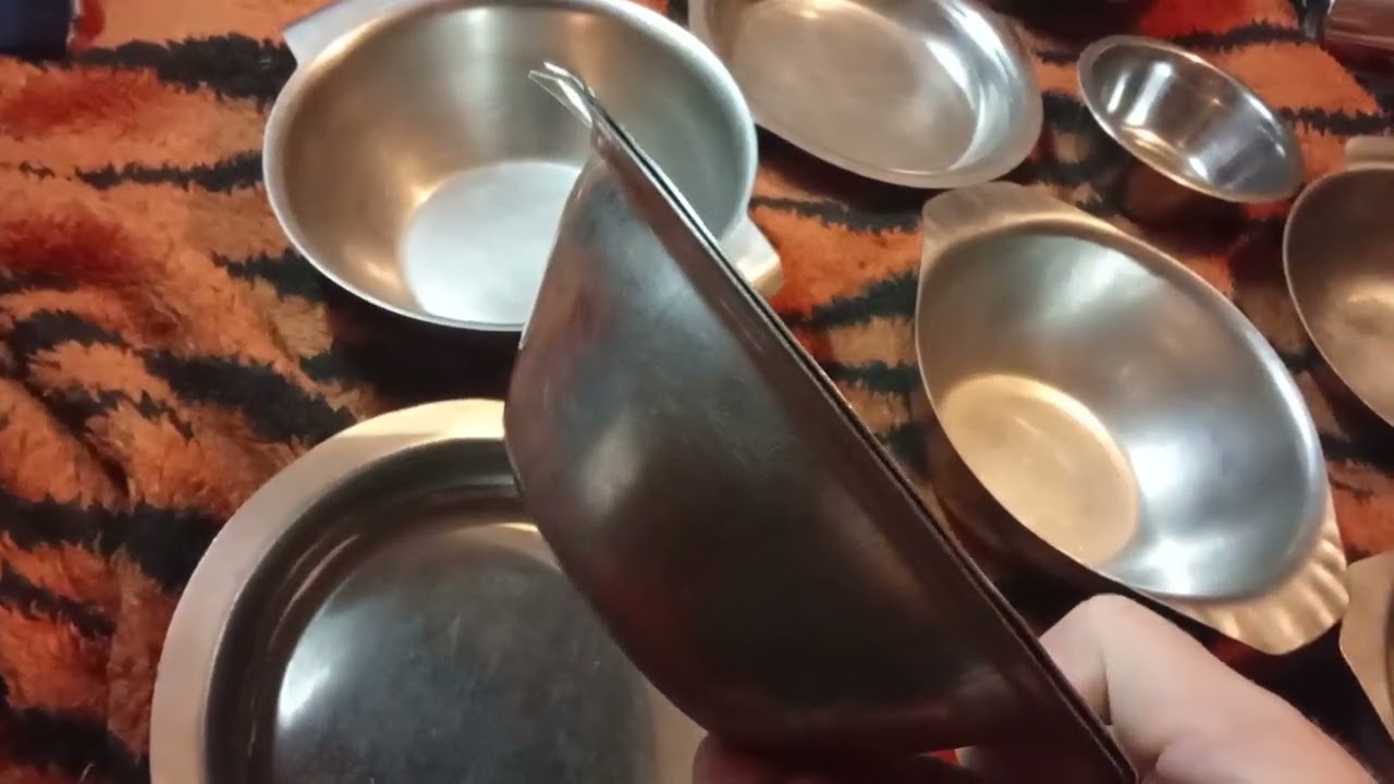 Про тарелки из нержавейки 