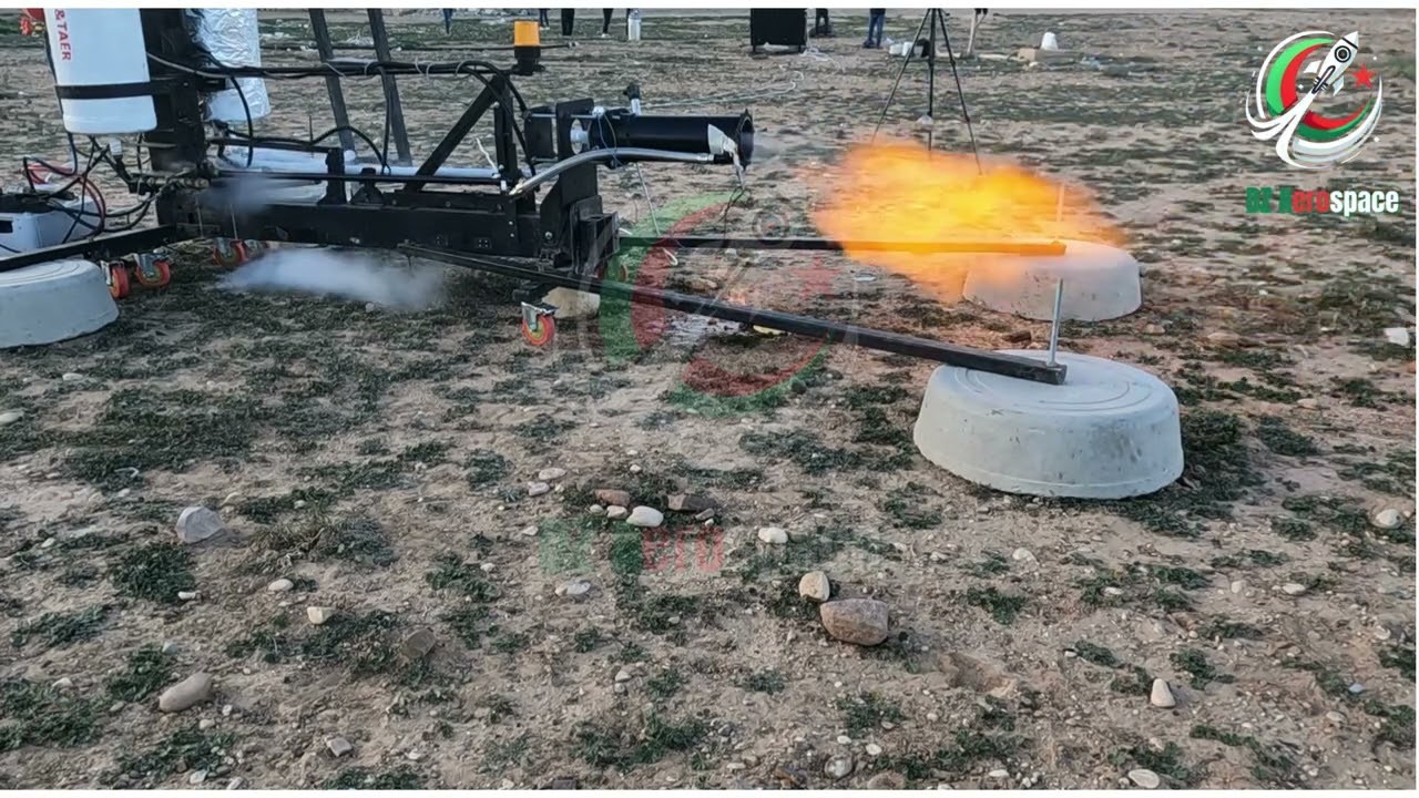 Algeria Rocket Engine Test – Towards Space Launch Capability 🇩🇿🚀