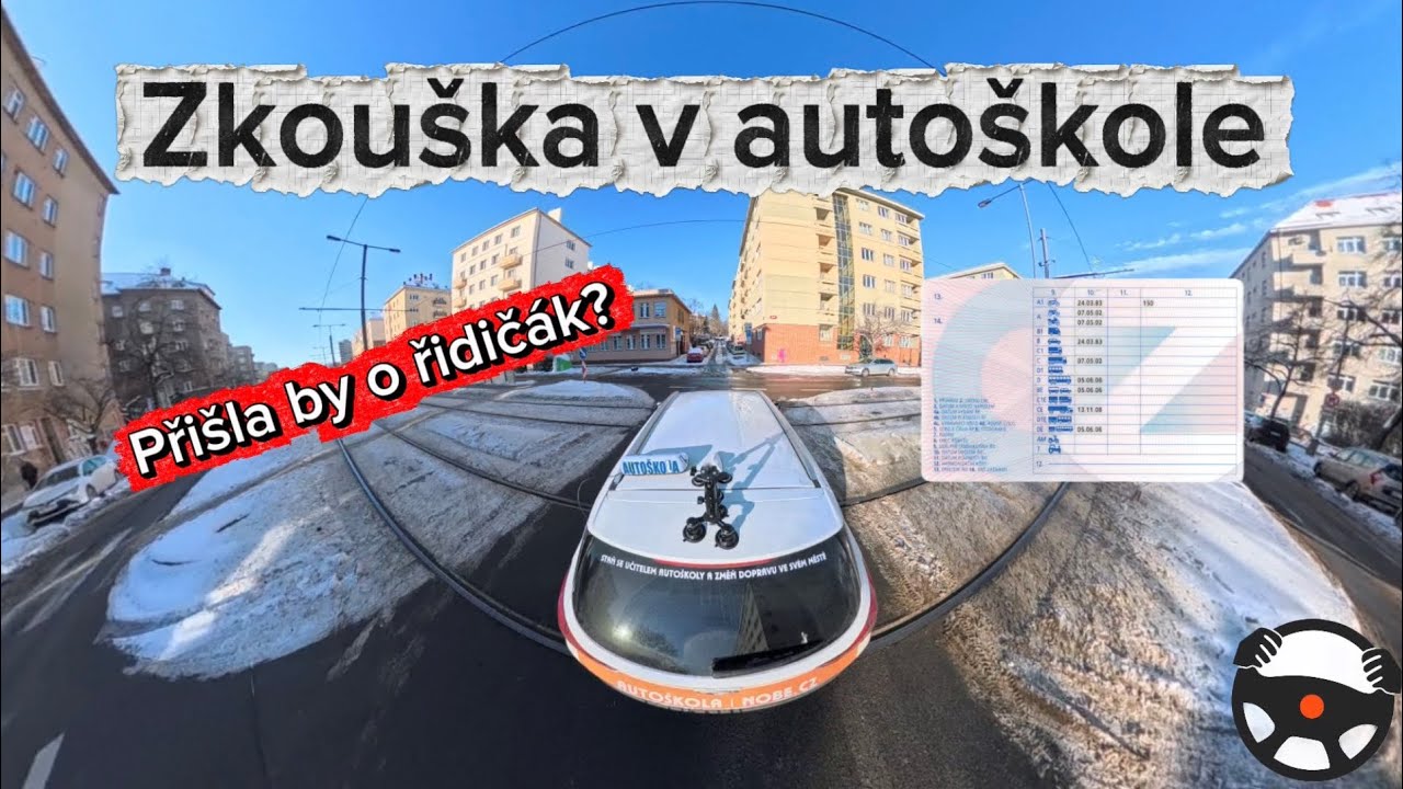 Zkouška v autoškole *3 | Naučme se řídit