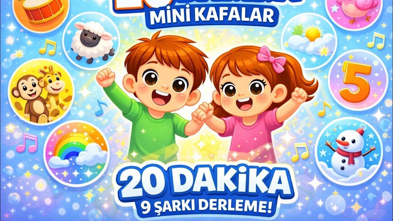 20 Dakika MiniKafası Şarkılar 🎵 | Hareketli ve Eğlenceli Çocuk Şarkıları