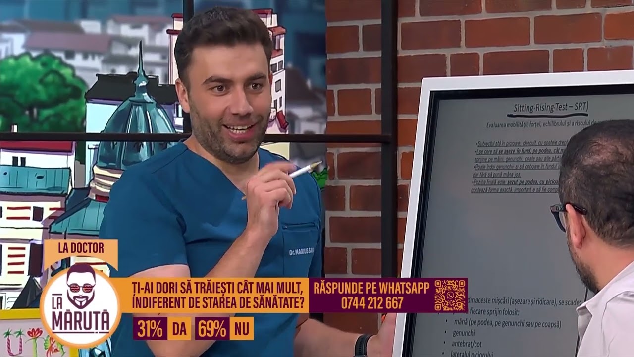 Dr. Marius Sava, 7 pași spre 100 de ani