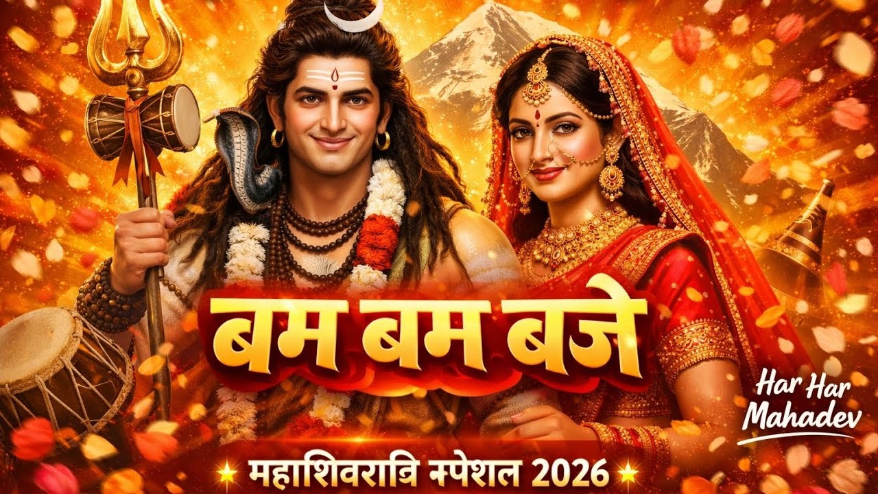 बम बम बजे 🔱 आज शिव की शादी | Shiv Parvati Vivah Song 2026 | Mahashivratri Special Bollywood Bhajan