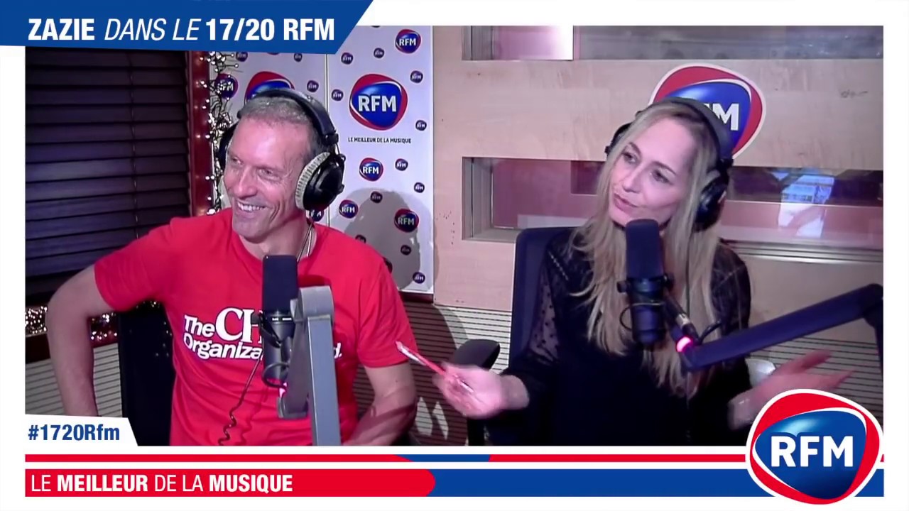 Zazie en interview dans le 17/20 de Pat Angeli et Marie-Pierre Schembri