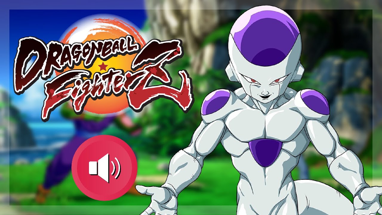 DRAGON BALL FighterZ - Все звуковые эффекты Frieza / голосовые клипы