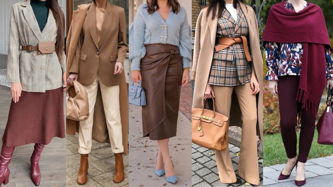 ROPA de MODA de ESTILO SENCILLO y ATEMPORAL para VESTIR MODERNA y ACTUAL este OTOÑO INVIERNO 2024/25