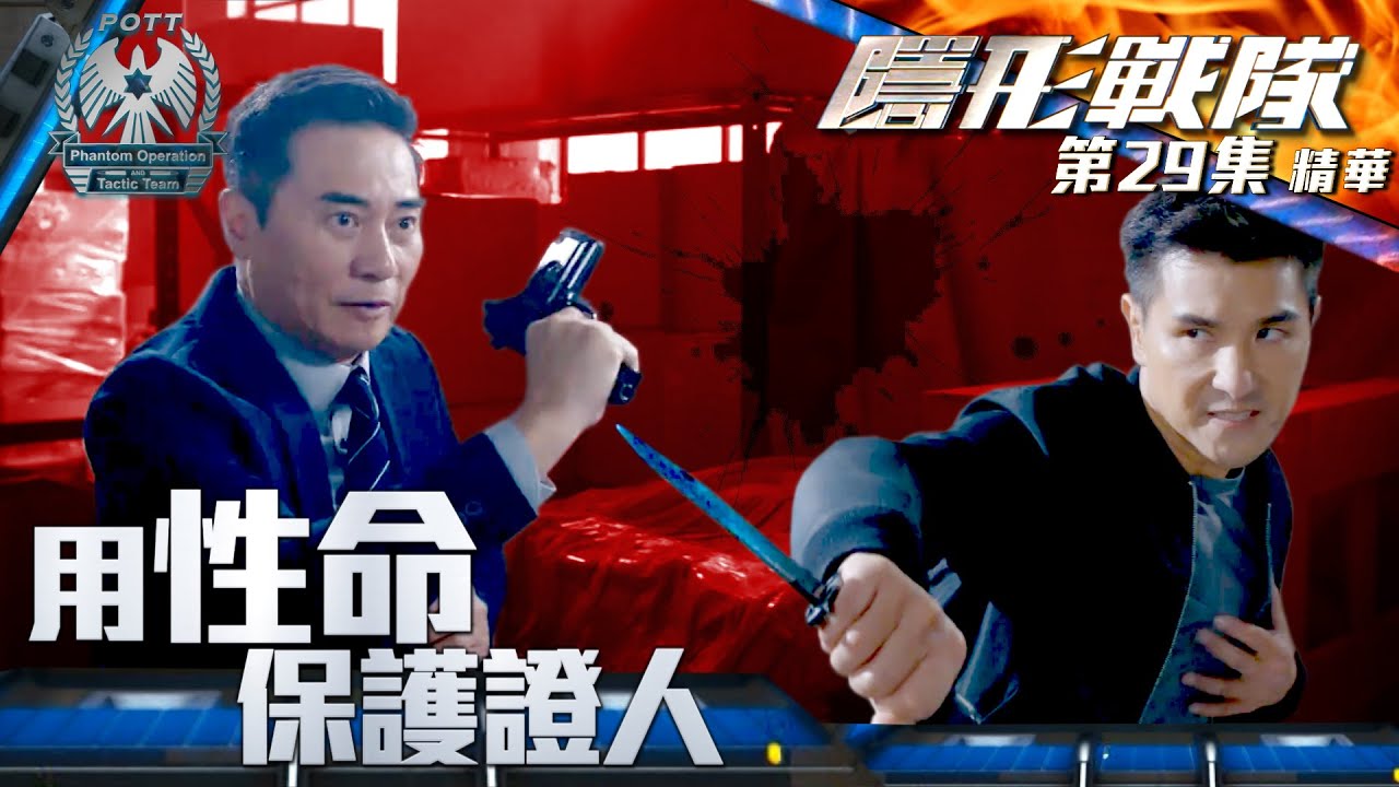隱形戰隊 ｜第29集加長版劇集精華｜用性命保護證人｜陳展鵬｜歐瑞偉｜警匪｜動作｜TVB港劇推薦