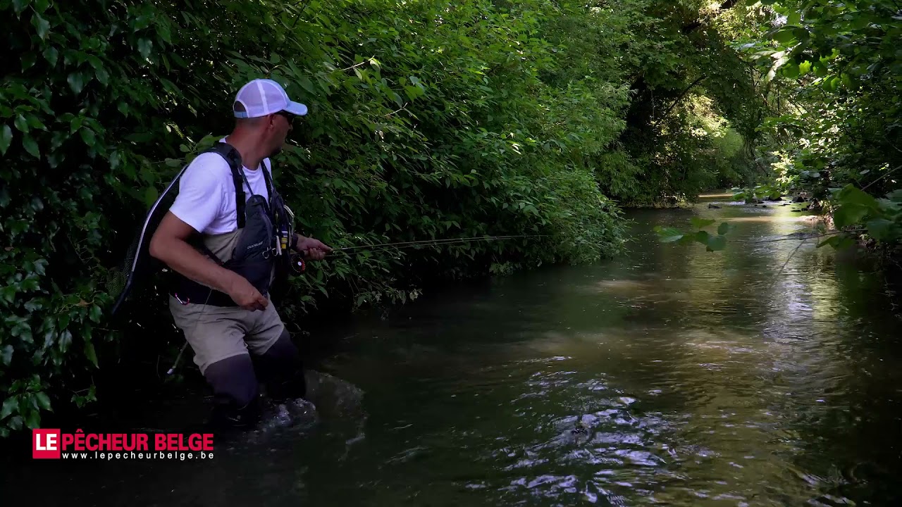 Peche à la mouche en petite rivière