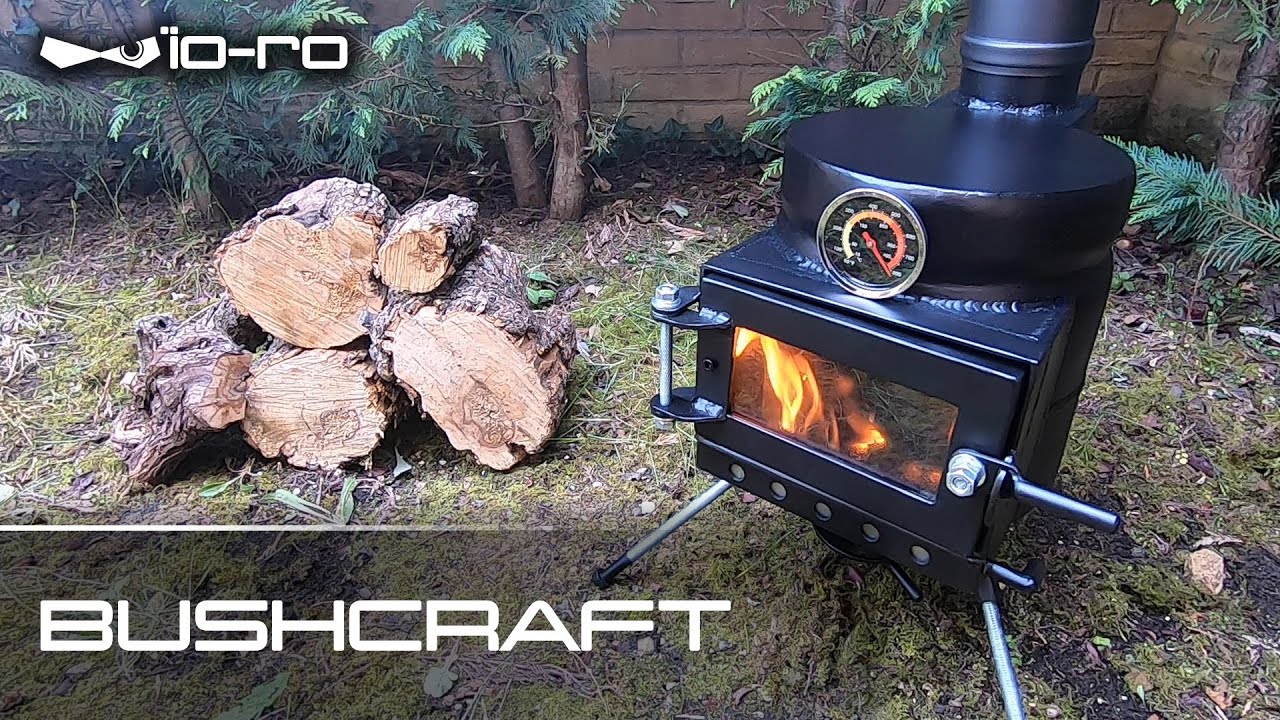 Stufa a legna per Bushcraft - Camping Stove - Mini cucina economica da Campeggio.