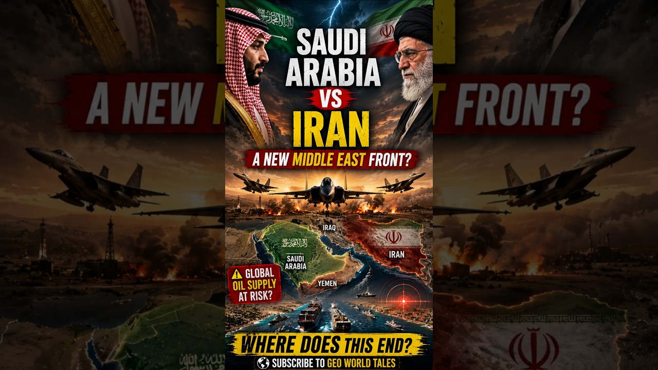 🔥 Saudi Arabia vs Iran &mdash; Is a New Middle East Front Coming? 🌍⚠️