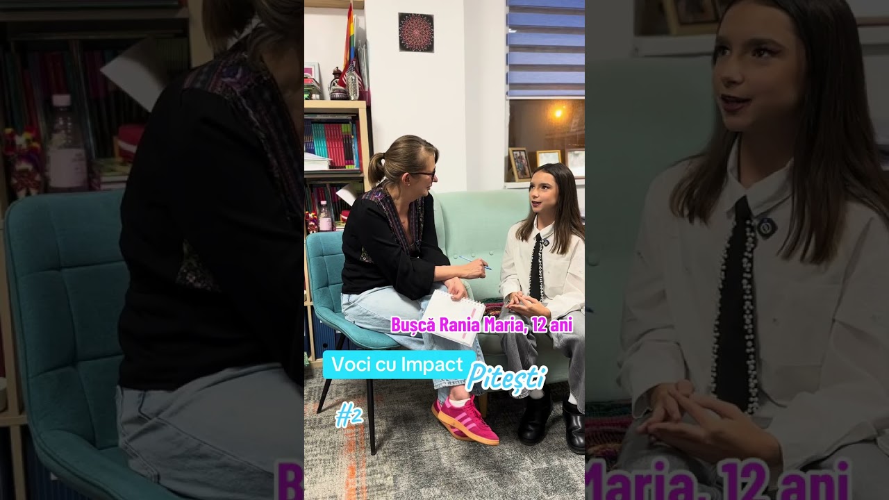 Voci cu Impact Pitești 🌟 Ep. #2 Mini-podcast RANIA MARIA BUŞCĂ 