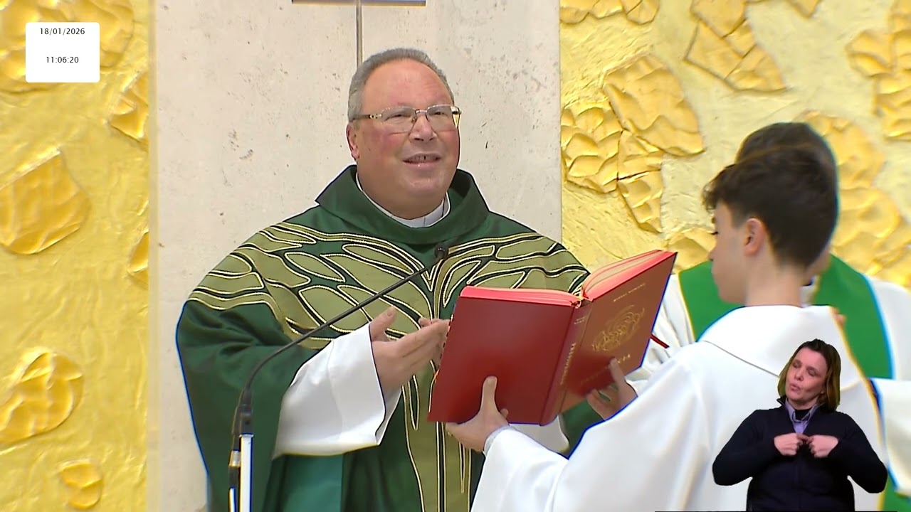 Missa   desde a Basílica da Santíssima Trindade do Santuário de Fátima 18.01.2026