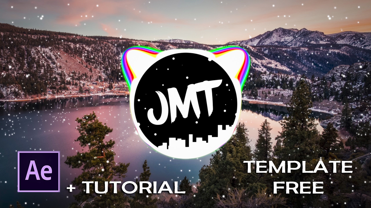 Free Template Audio Spectrum Trap Nation + Tutorial | After Effects 2017