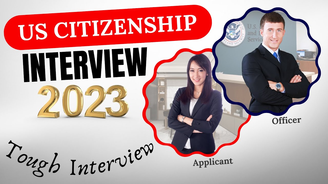 US Citizenship Interview Test 2023 | N400 Interview & same day Oath Ceremony.