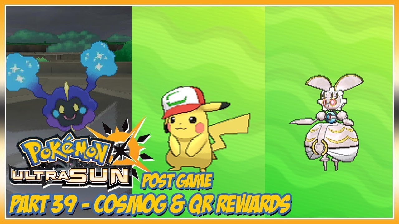Pokémon Ultra Sun Walkthrough Part 39: Cosmog & QR Code Rewards