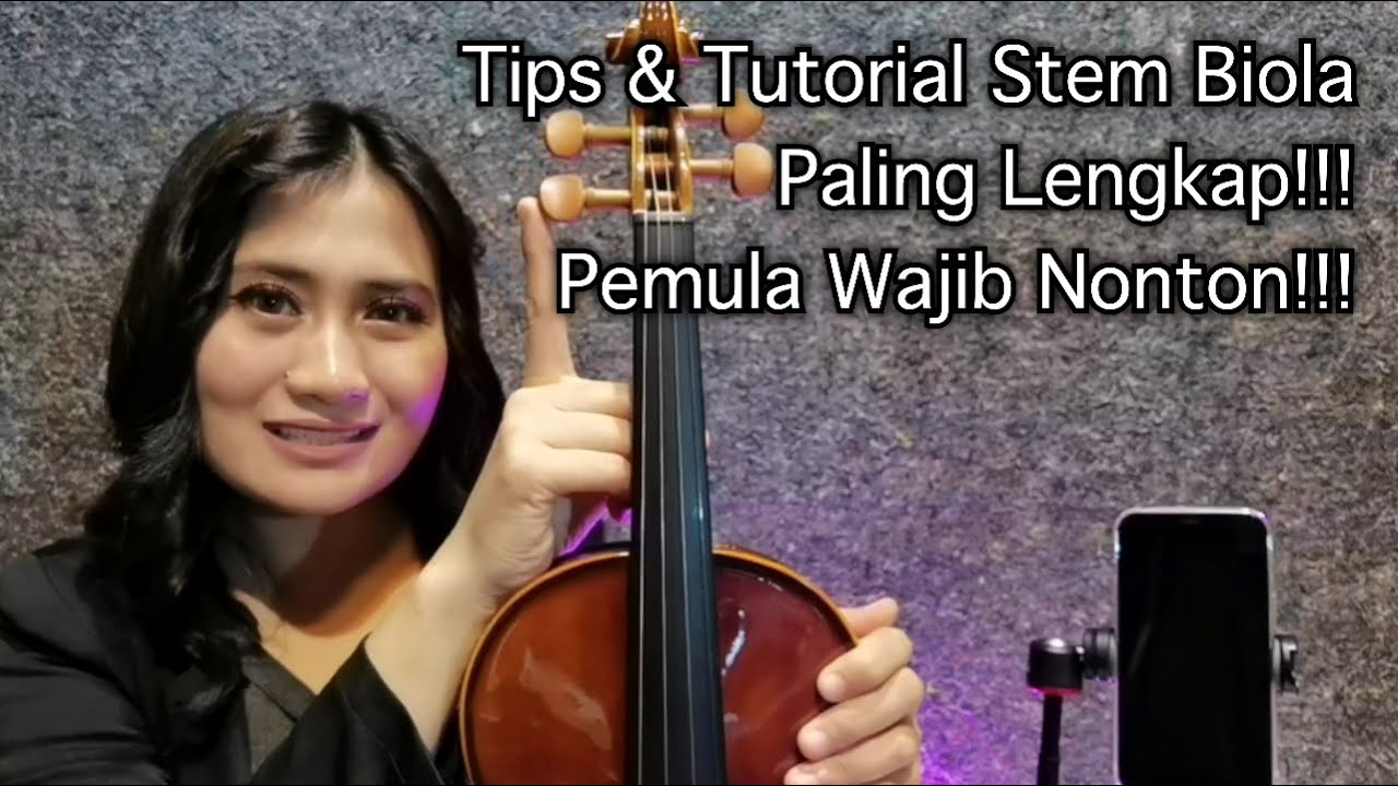 Tutorial Cara Stem Biola / Tuning Violin