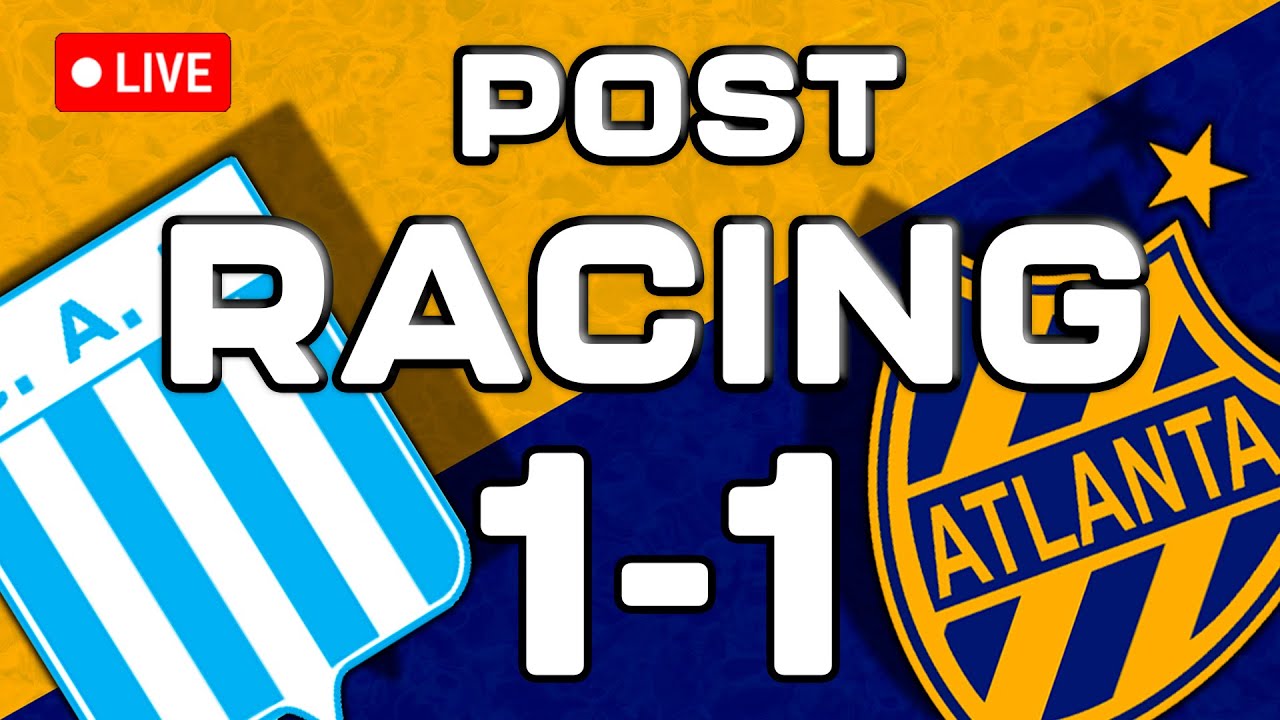 VIVO | PUNTAZO de ORO de ATLANTA en CORDOBA | Fecha 7 vs Racing CBA