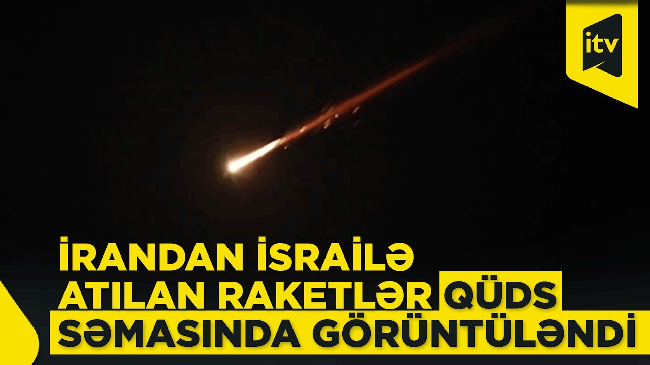 İranın ABŞ və İsrailin hücumlarına cavab olaraq həyata keçirdiyi raket zərbələri davam edir