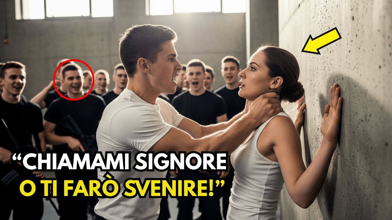 Il capitano la sbatté contro il muro - poi scoprì che era il suo ammiraglio comandante