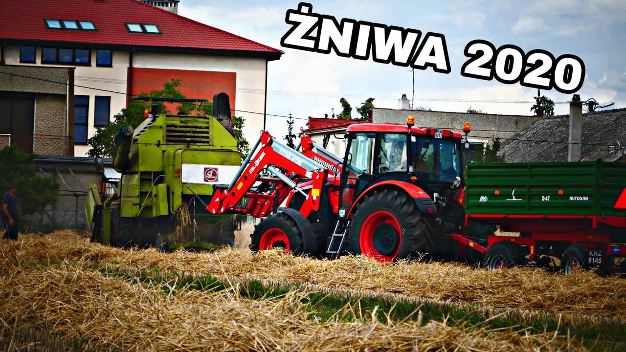 ☆Żniwa 2020☆Koszenie żyta☆Wielkopolska☆Case96☆