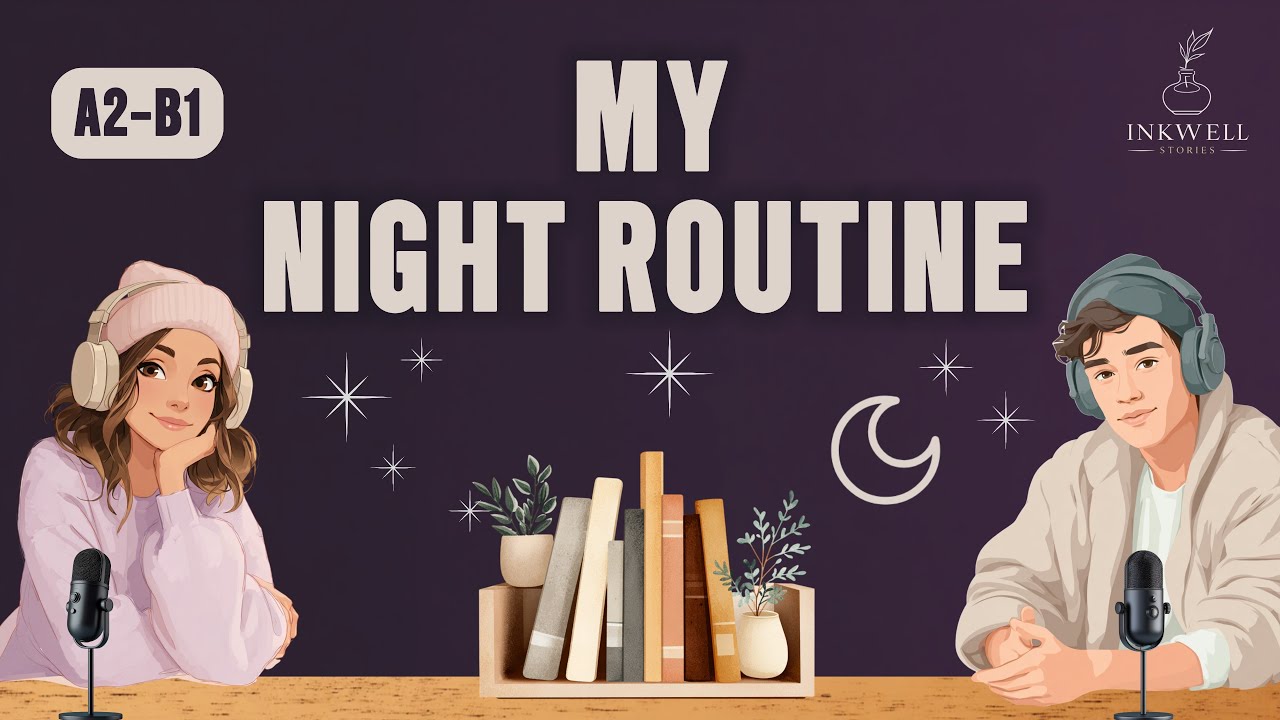 How I Slow Down Before Sleeping | Learn English Podcast A2–B1