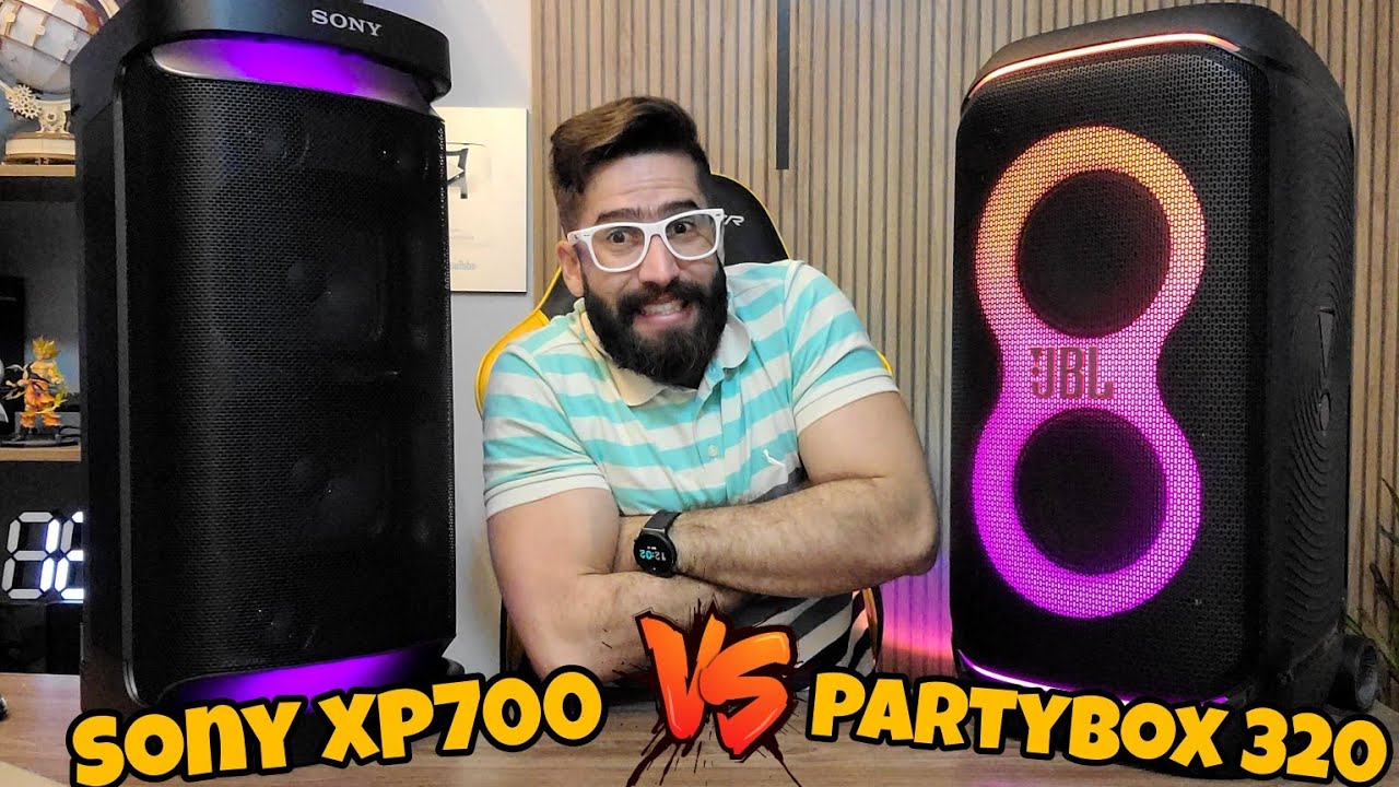 Caixa de som SONY SRS-XP700 VS JBL PARTYBOX STAGE 320: Esse Comparativo é de ARREPIAR! Quem GANHOU?😱