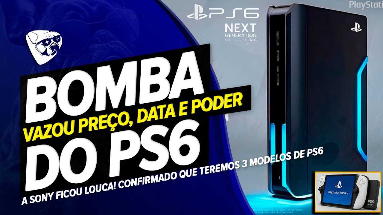 A SONY FICOU LOUCA! PS6 VAZOU DATA, PREÇO e POTÊNCIA! BARATO e ANTES DA HORA! É OFICIAL, SONY FALOU