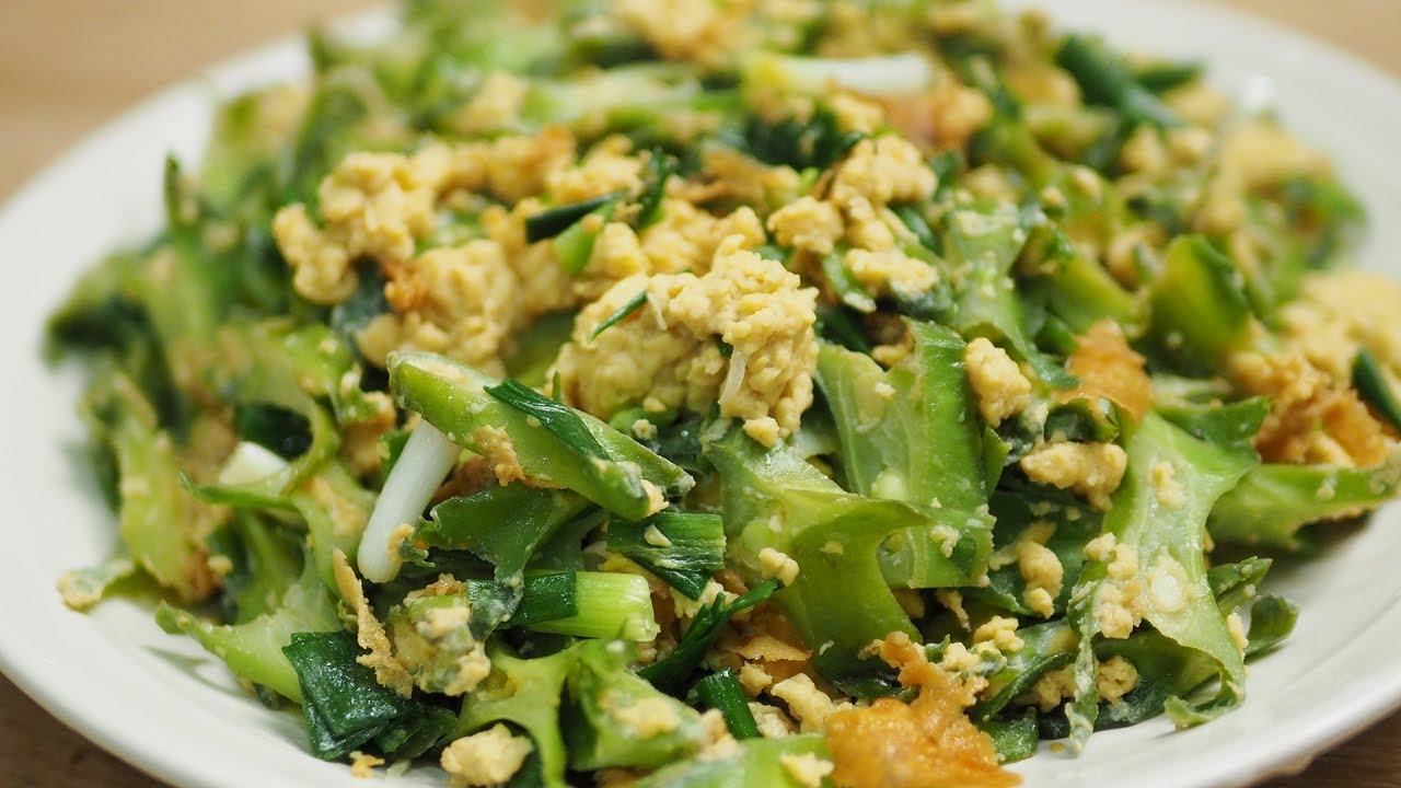 Đậu rồng xào trứng gà | Món ăn hàng ngày