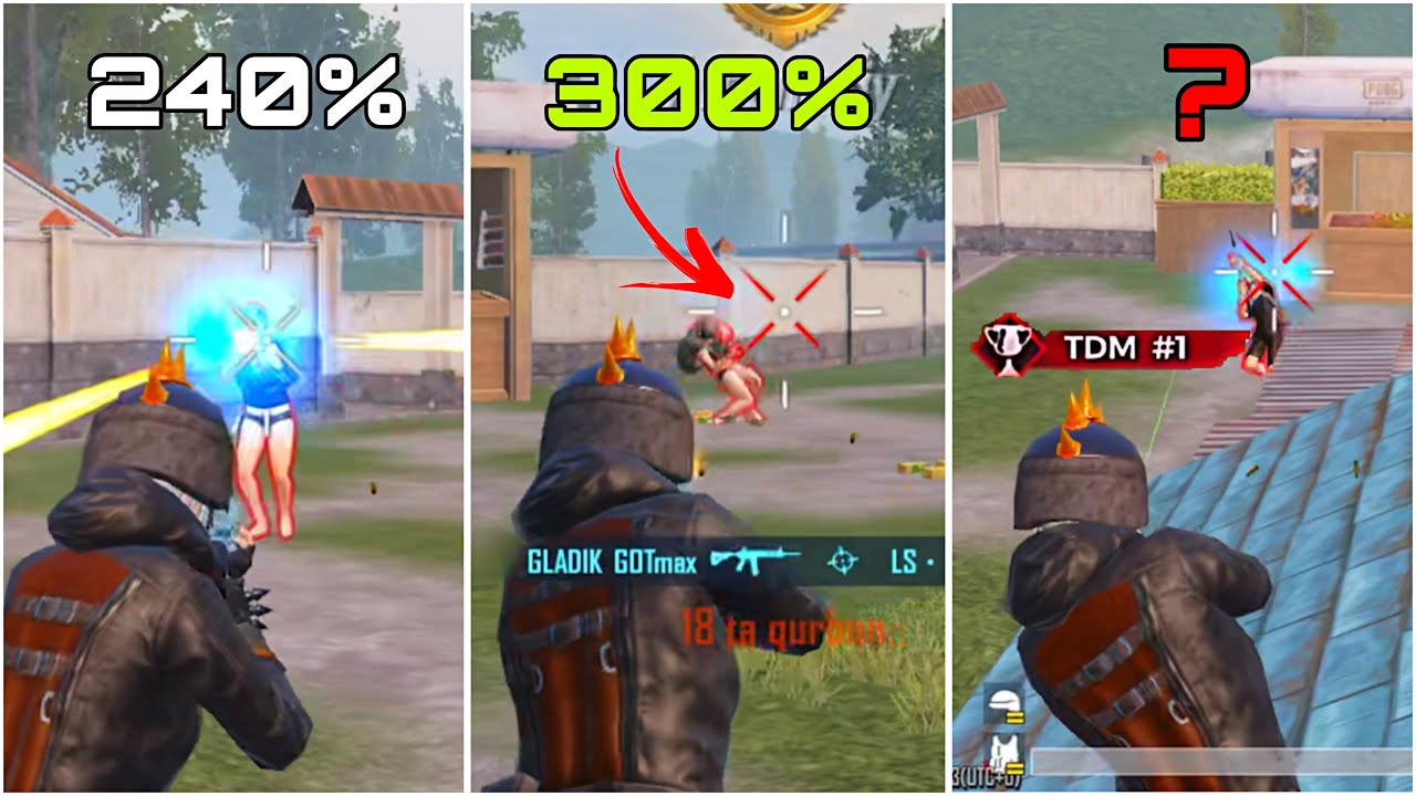 ENG ZOR GYRO TEZLIK😱PUBG MOBILE TDM SIRLARI 4.1