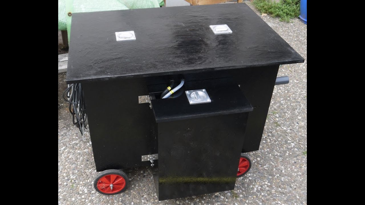 Standheizung Webasto DW300 als Teich-Heizung umgebaut mit 30KW