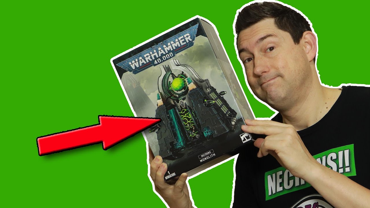 Necron Monolith 9th Edition - I'm Stupid! Necrons Unboxing