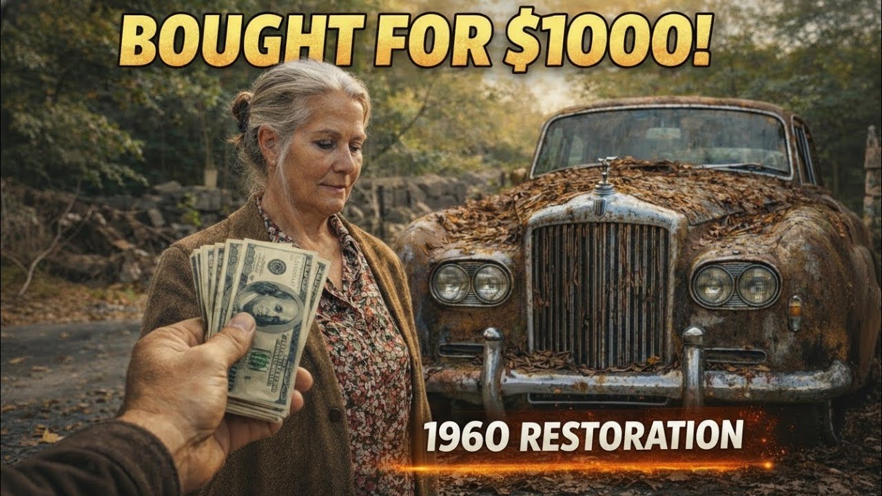 I Bought an Abandoned Rolls Royce for $1000 | 1960 Restoration Begins