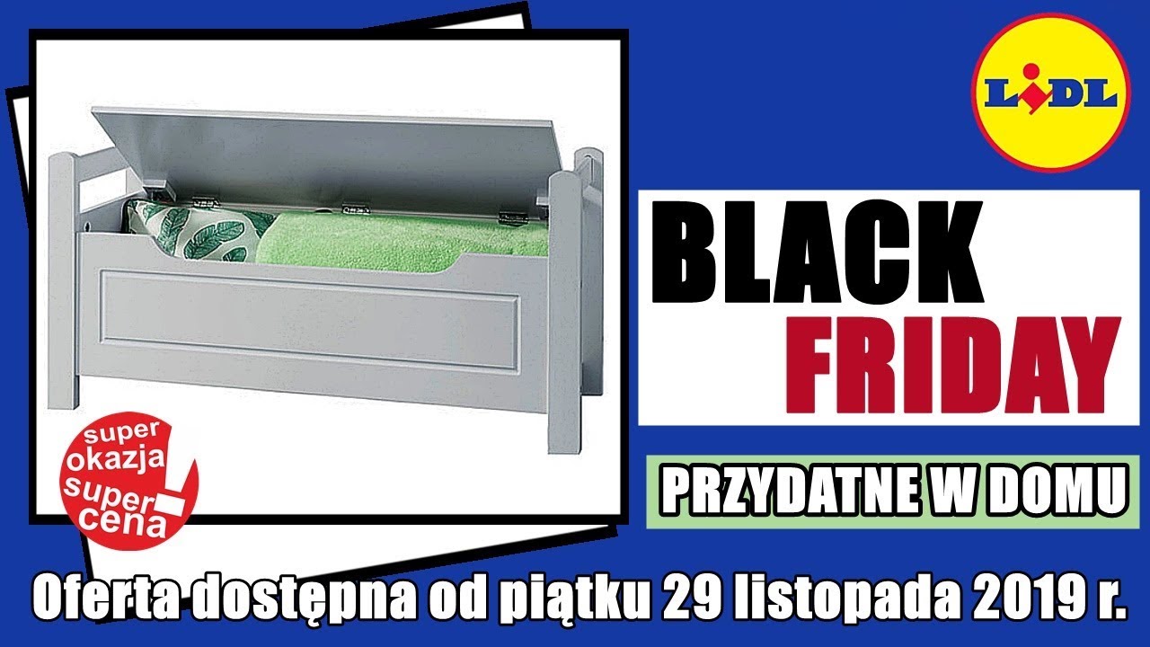 Oferta LIDLA od Piątku 29.11.2019 | Black Friday | Przydatne w Domu