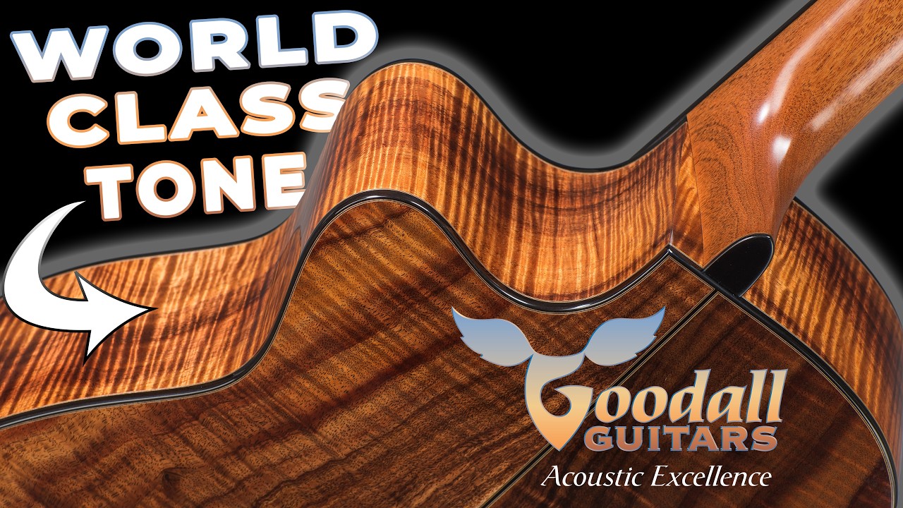 Full Building of a Custom Goodall Guitar