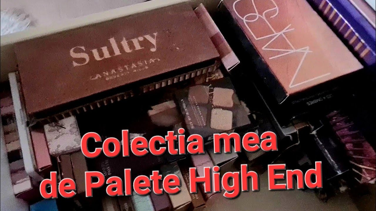 Paradisul meu de Palete High End #Swatches