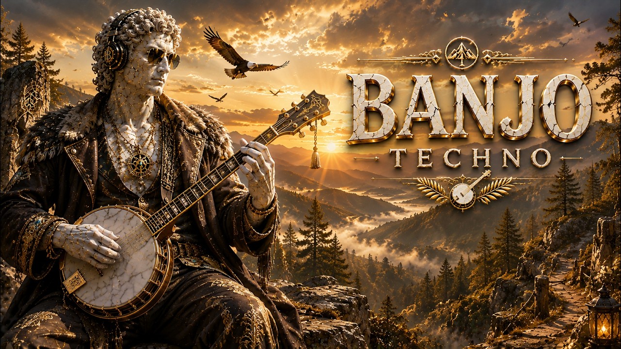 BANJO &times; TECHNO &mdash; Bluegrass-Fueled Melodic Techno Mix for Work & Concentration