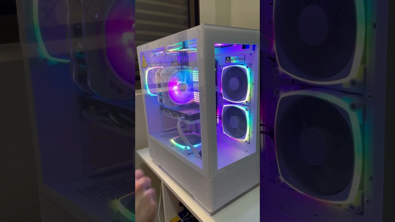 Gabinete Montech SKY Two #pc #pcgamer #