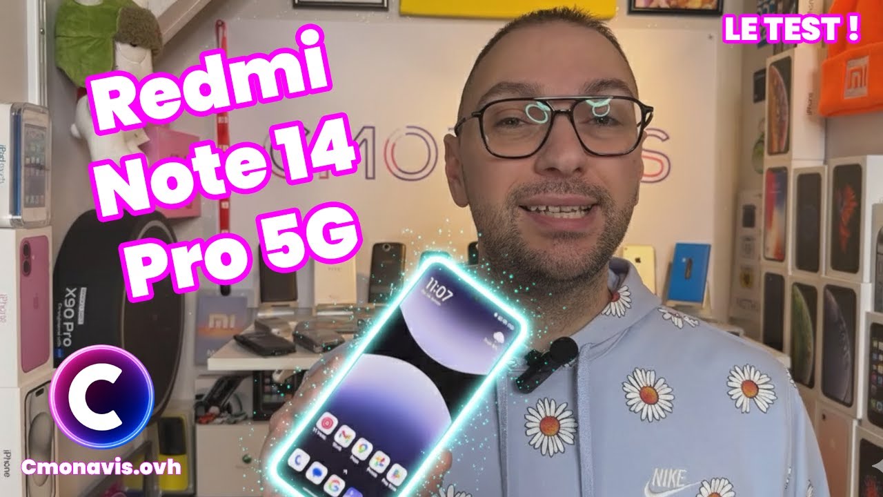 J'ai testé le Redmi Note 14 Pro (5G)