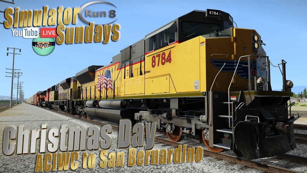 Run 8 Live | ACIWC to SBA | Christmas Day Autorack