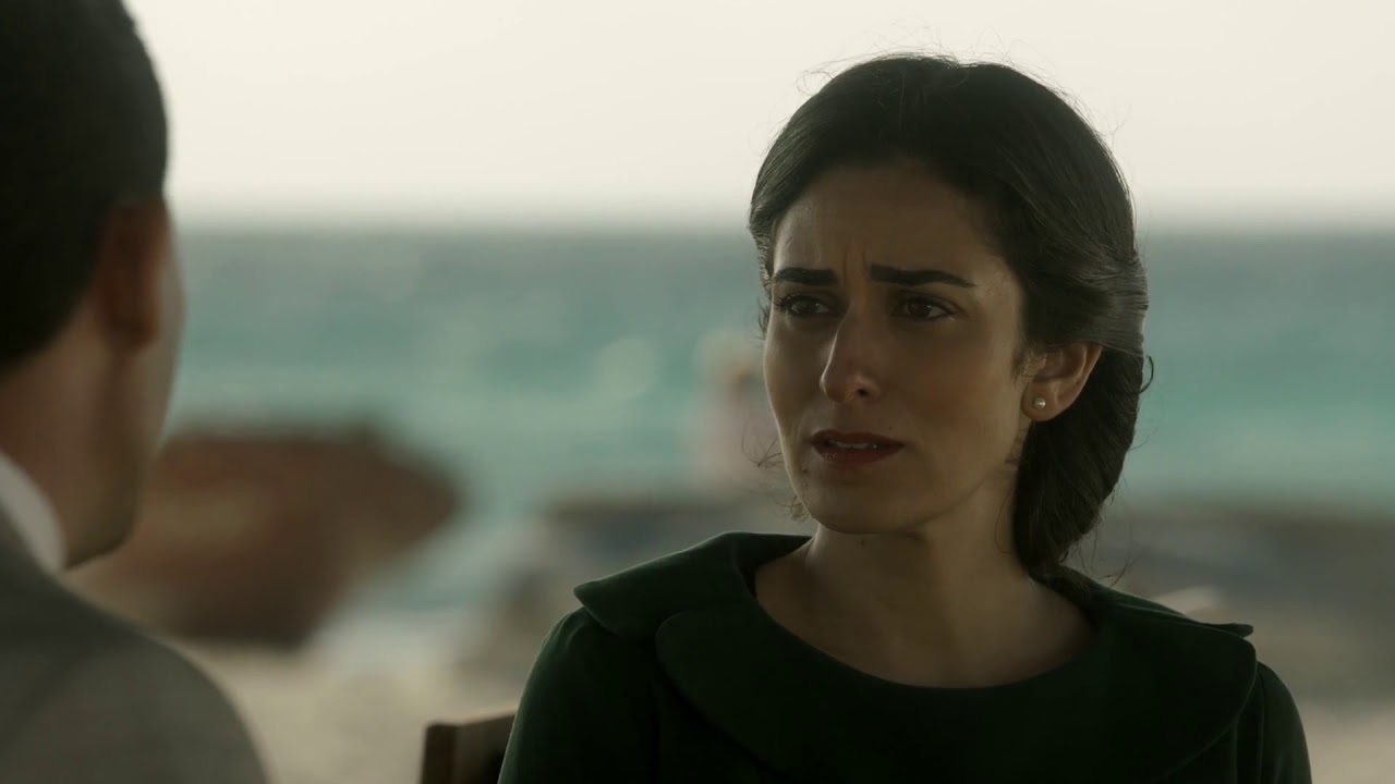 مسلسل ليالي أوجيني - قلبه بيطمن لما بيشوفها.. فريد قابل كريمة على البحر