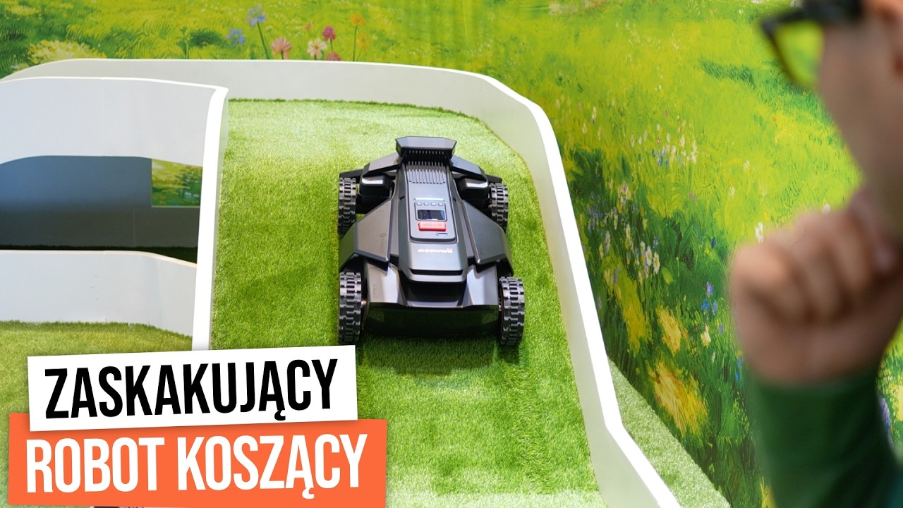 Robot koszący ze sztuczną inteligencją, który sprawdzi się wszędzie | Segway Navimow